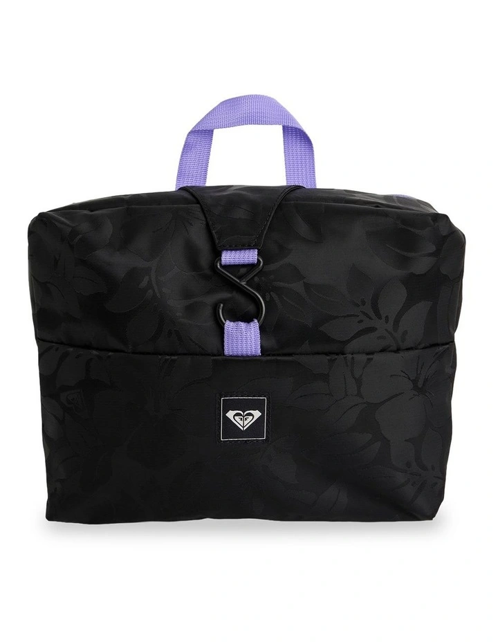 Cute Plane Toiletry Bag in Black image 1