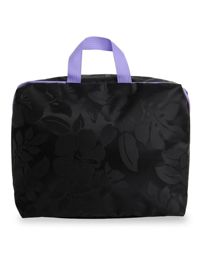 Cute Plane Toiletry Bag in Black image 2
