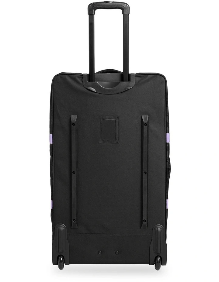 Long Haul Travel Bag Rolling Suitcase in Black image 2