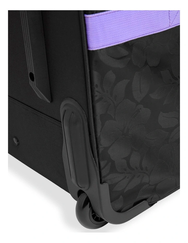 Long Haul Travel Bag Rolling Suitcase in Black image 5