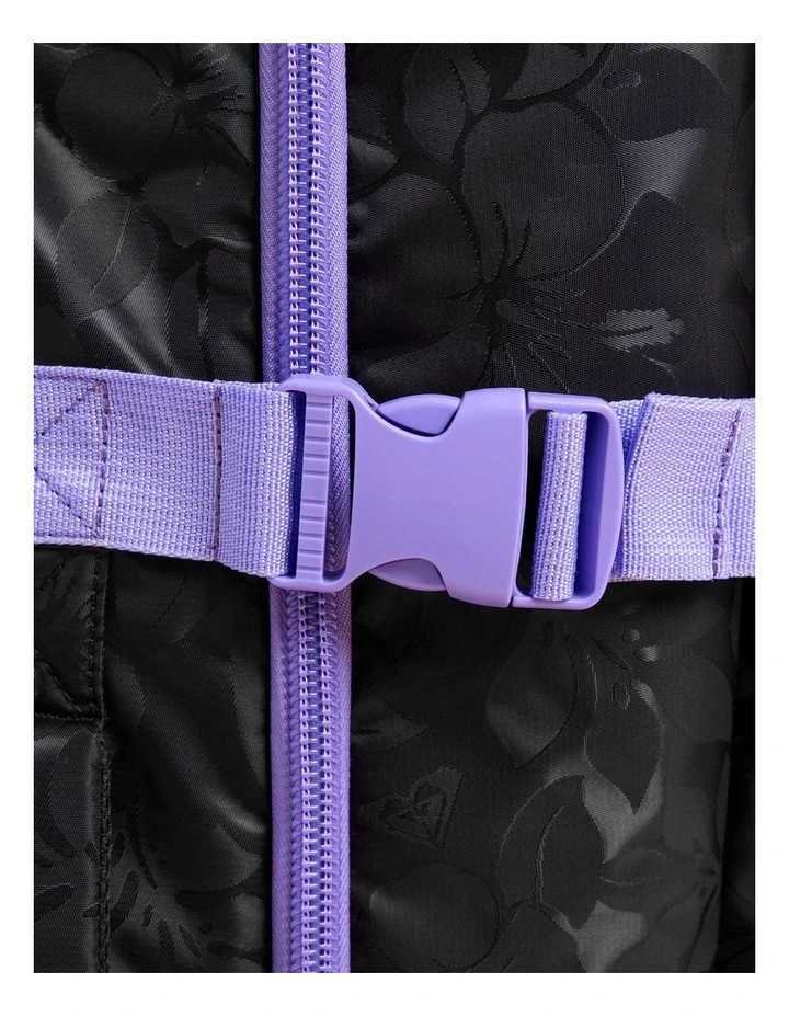 Long Haul Travel Bag Rolling Suitcase in Black image 6