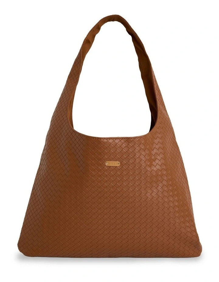Sable Weave Shoulder Bag in Brown image 1