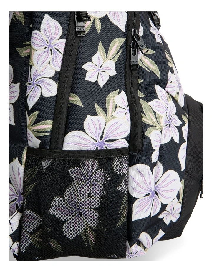 Shadow Swell Floral Medium Backpack in Assorted image 4