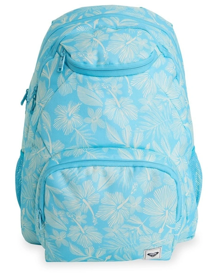 Shadow Swell Printed  Medium Backpack in Blue image 1