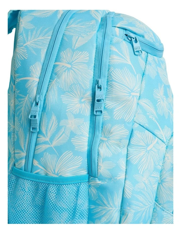 Shadow Swell Printed  Medium Backpack in Blue image 4