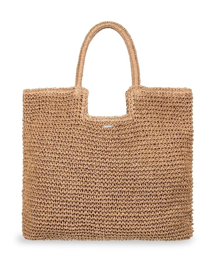 Coconut Pie Tote Bag in Brown image 1
