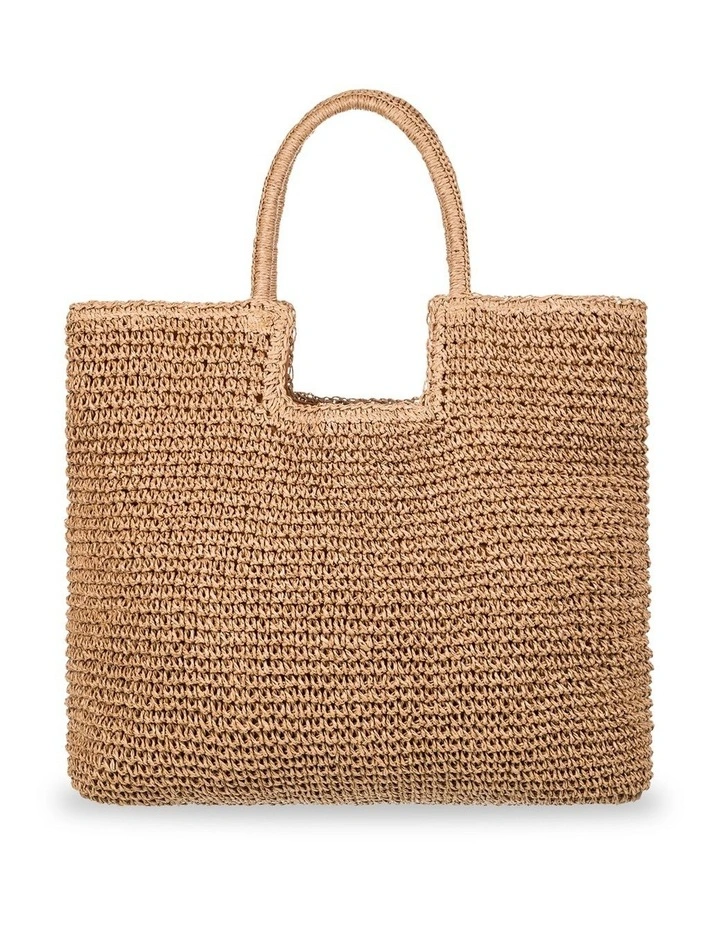 Coconut Pie Tote Bag in Brown image 2