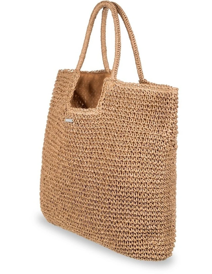 Coconut Pie Tote Bag in Brown image 3