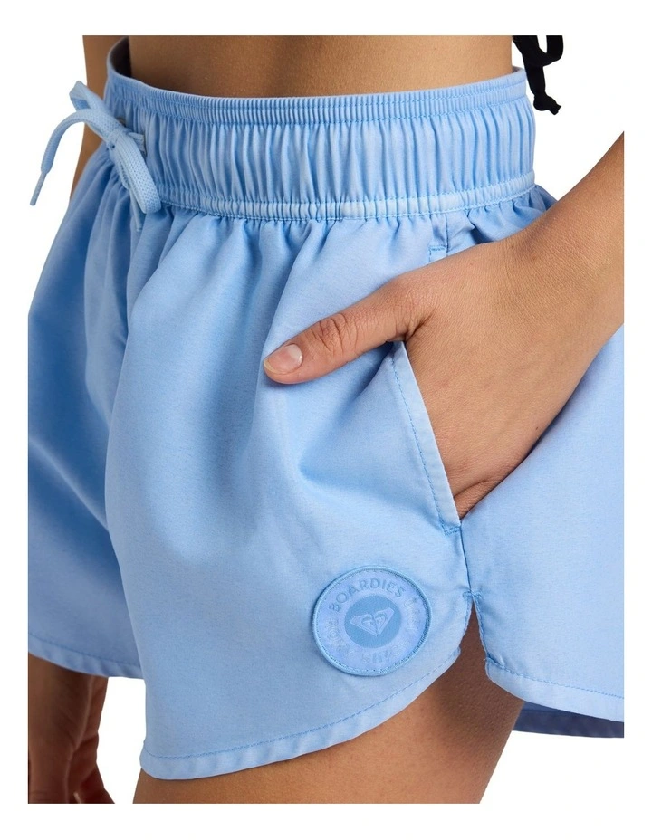 No Bad Waves Solid Boardshorts in Blue image 3