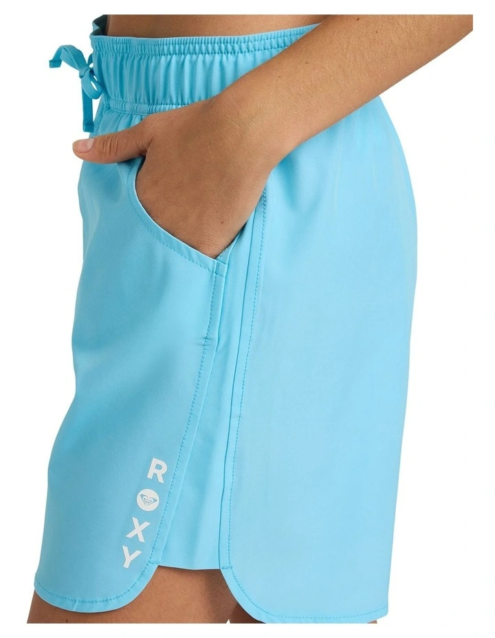 Roxy Wave 7 Inch Boardshorts in Blue image 4