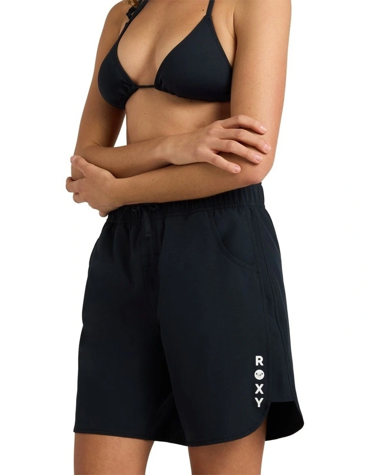 Roxy Wave 7 Inch Boardshorts in Black image 3
