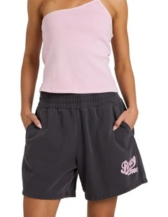 Long Days Trackshorts in Black