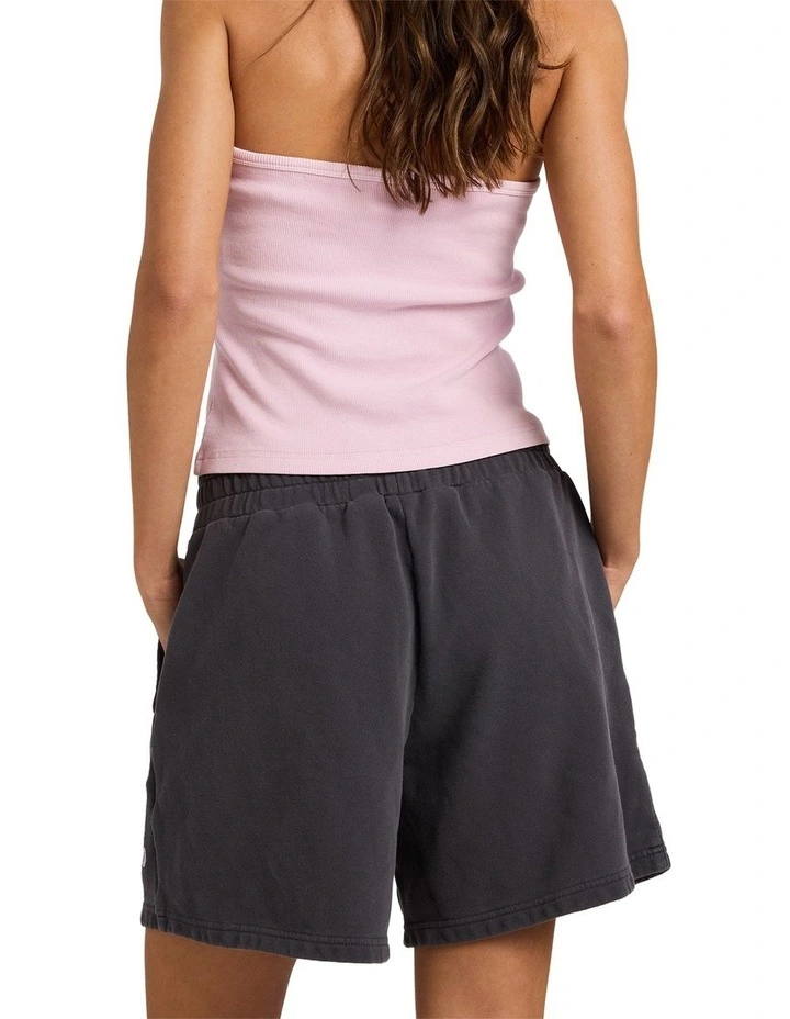 Long Days Trackshorts in Black image 2