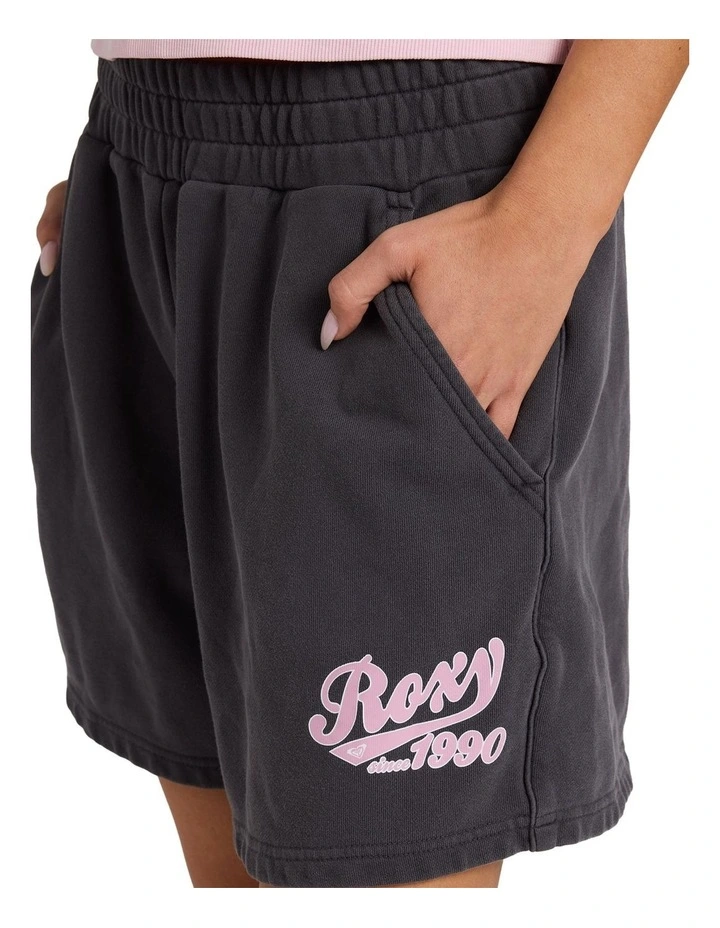 Long Days Trackshorts in Black image 4