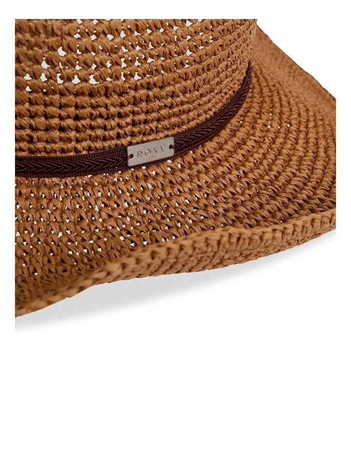 Rider Straw Hat in Brown image 3