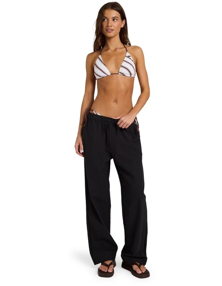 Sun Lover Linen Pants in Black image 5