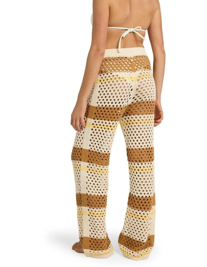 Only Girl Knitted Pants in Beige image 2
