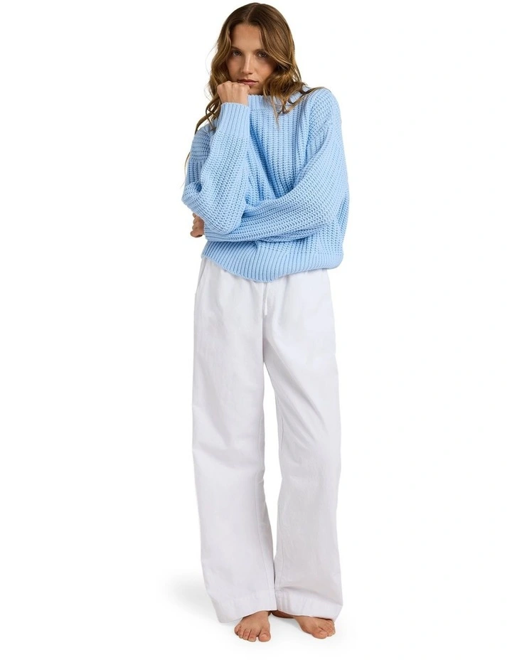 Coming Home Crew Neck in Blue image 5