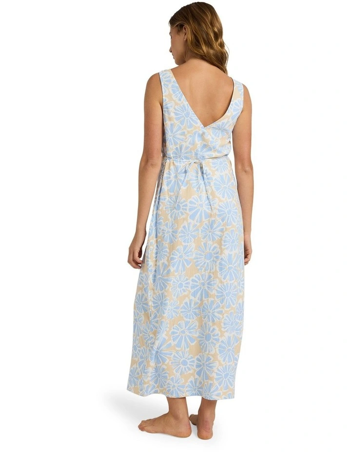 Daisy Haze Midi Dress in Blue image 2