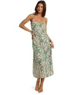 Suntribe Midi Dress in Green