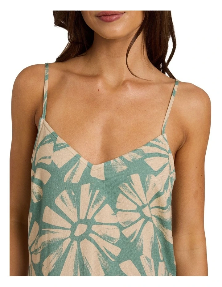 Suntribe Midi Dress in Green image 4