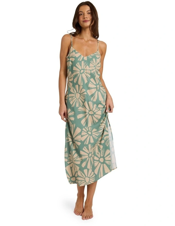 Suntribe Midi Dress in Green image 5