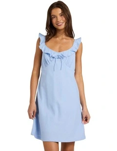 Little Darlin Mini Dress in Blue