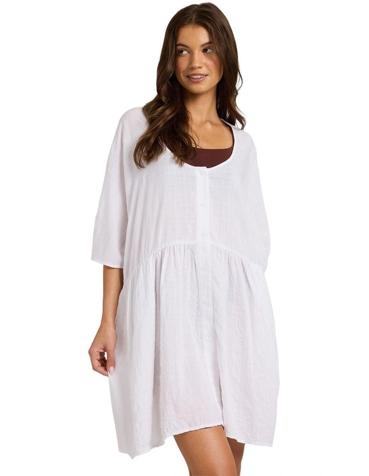 Heatwaves Dress in White image 1