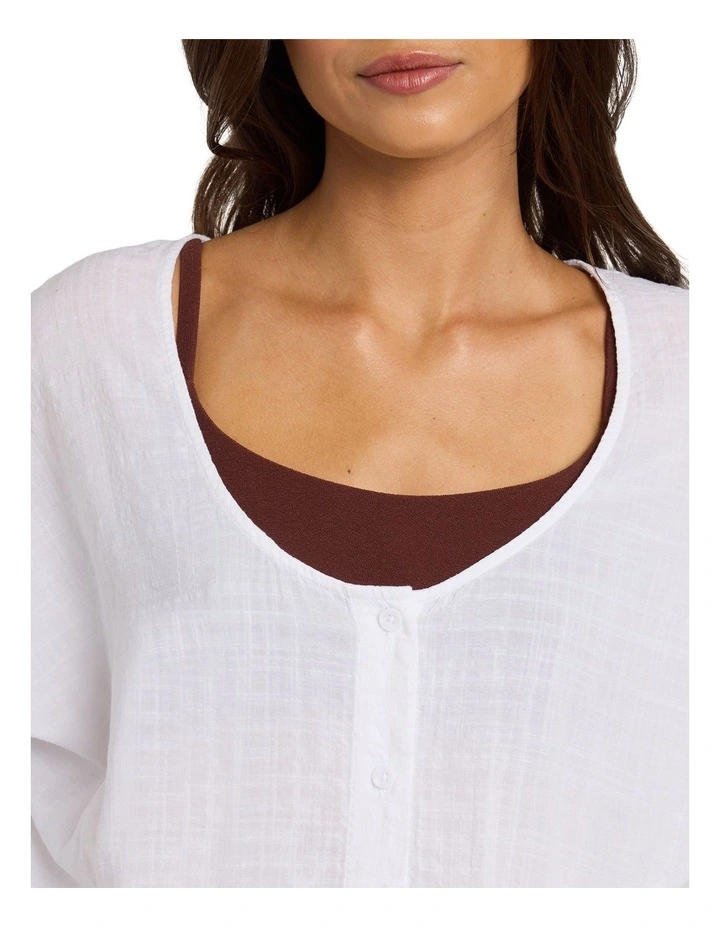 Heatwaves Dress in White image 4