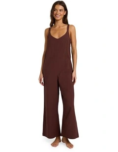 Summer Icon Playsuit in Brown