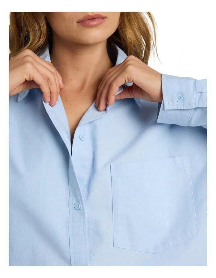 Alltime Long Sleeve Shirt in Blue image 4