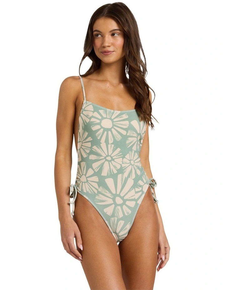 Suntribe One Piece Swimsuit in Green image 1