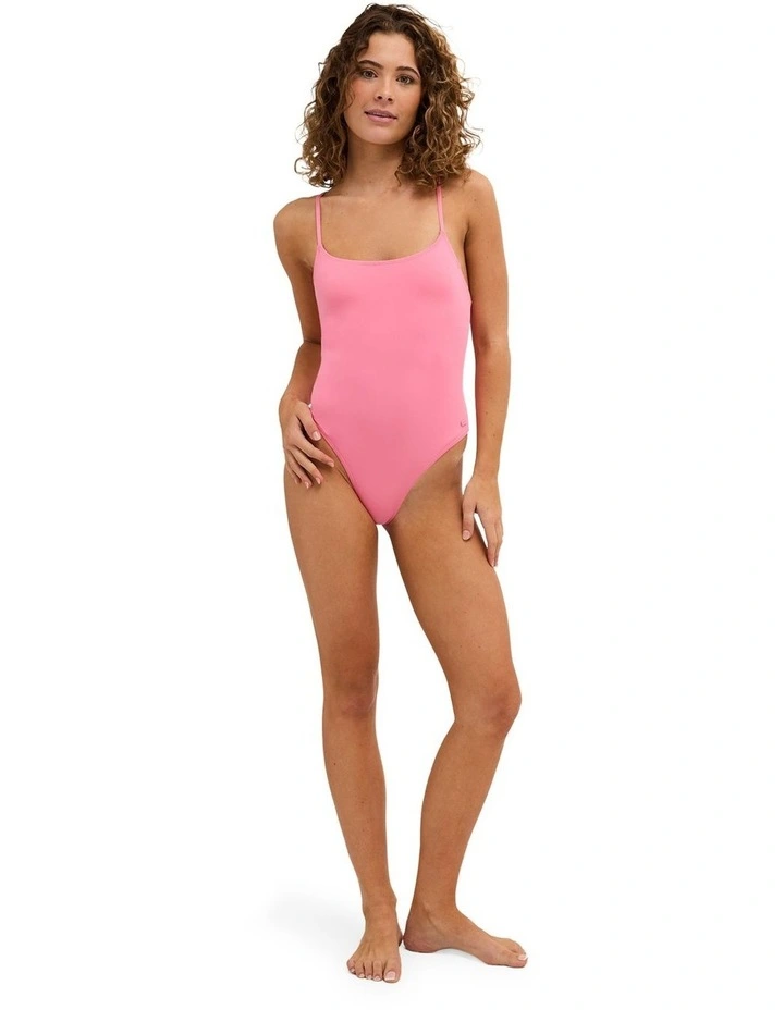 Beach Classics One Piece Swimsuit in Pink image 5
