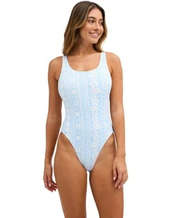 Florita One Piece Swimsuit in Blue