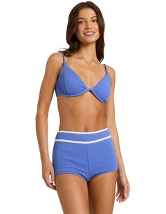 Kauai Underwire Tri Bikini Top in Blue