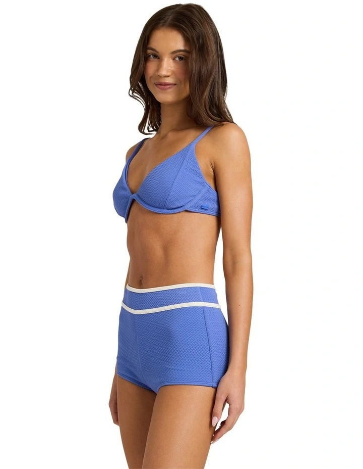 Kauai Underwire Tri Bikini Top in Blue image 3