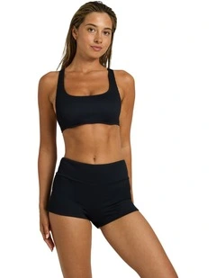 Love Underwire Bralette Bikini Top in Black