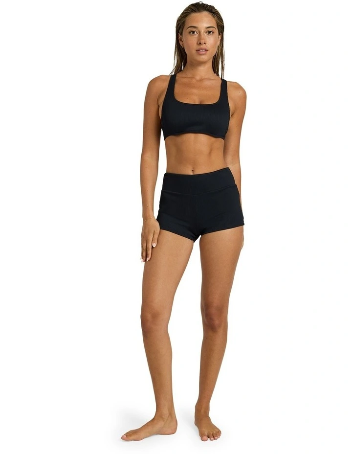 Love Underwire Bralette Bikini Top in Black image 5
