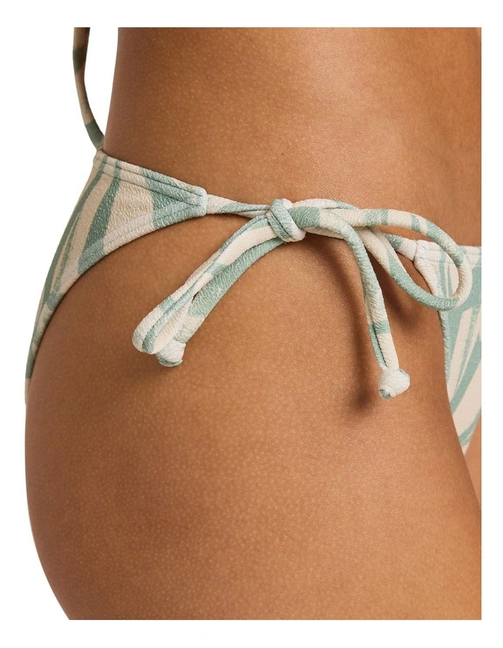 Suntribe Tie Side Mod Bikini Bottom in Green image 4