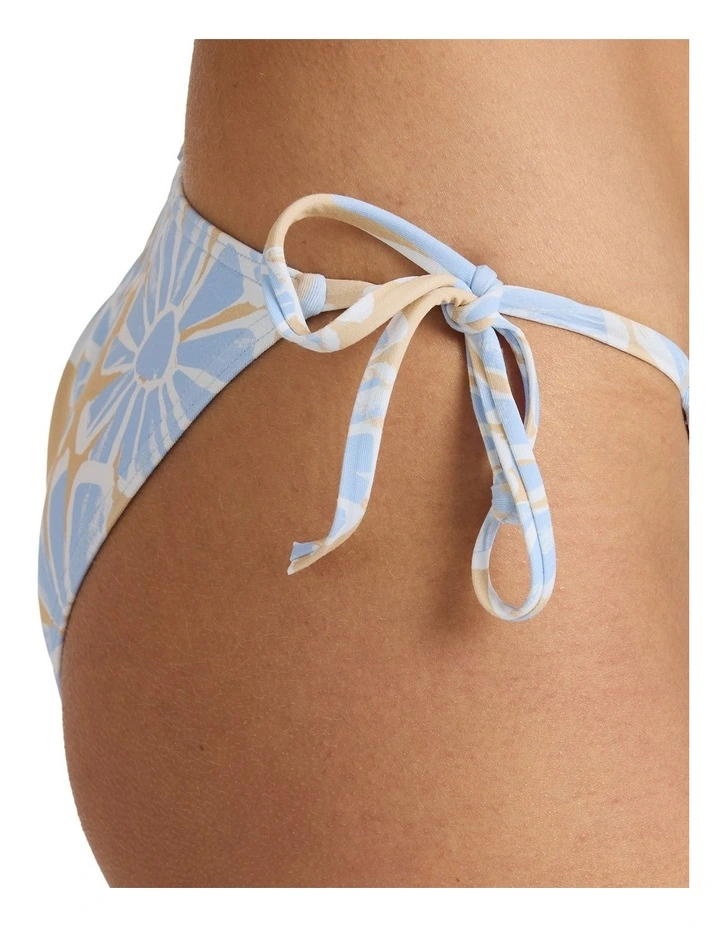 Daisy Haze Tie Side Classic Bikini Bottom in Blue image 4