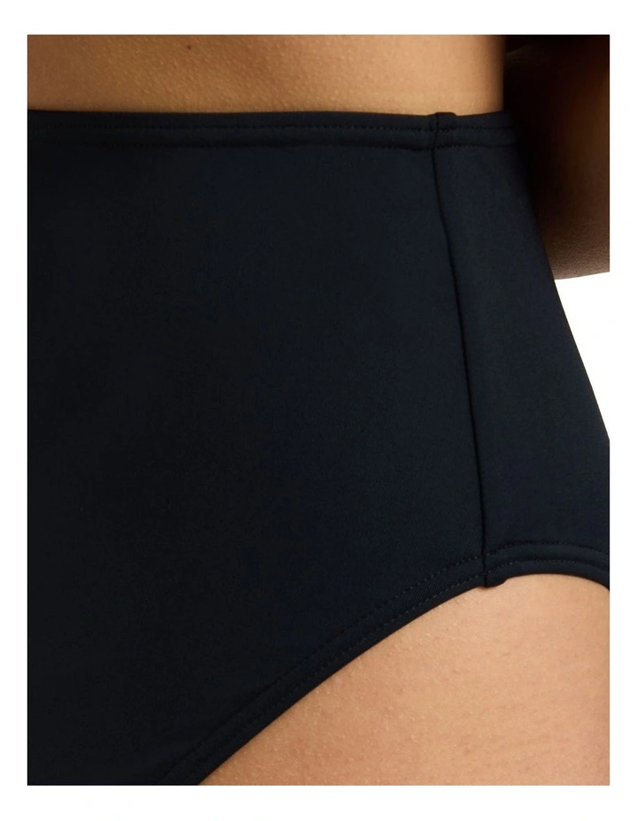 Beach Classics Mod Bikini Bottom in Black image 4