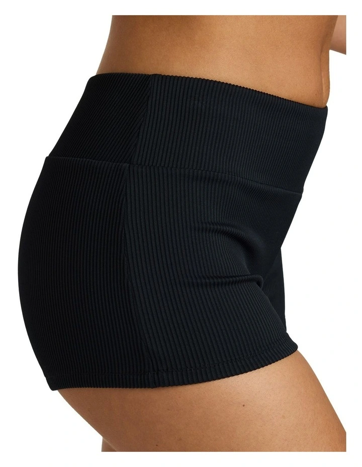 Roxy Love Boyleg Bikini Bottom in Black image 4