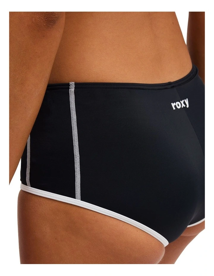 Active Shorty Bikini Bottom in Black image 4