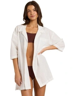 Getaway Short Sleeve Shirt in White