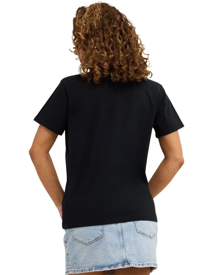 Ocean Road T-Shirt in Black image 2