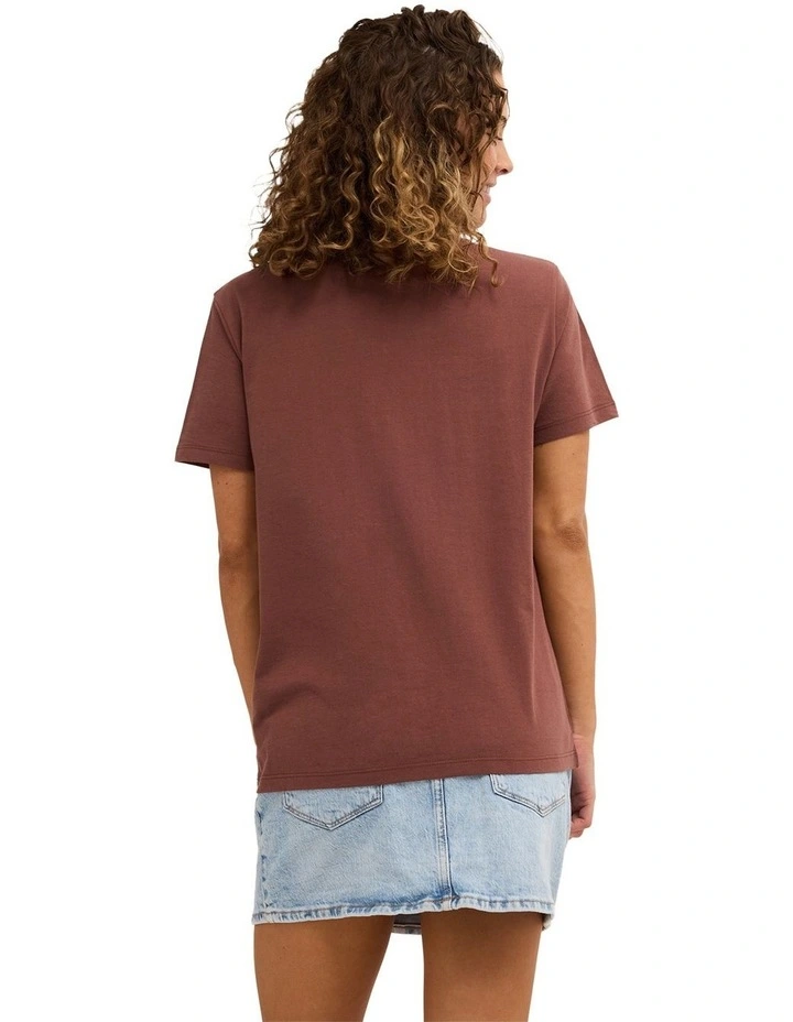 Ocean Road T-Shirt in Brown image 2