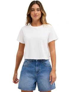 Oz Backside Sun T-Shirt in White