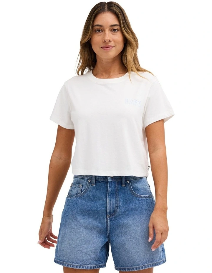 Oz Backside Sun T-Shirt in White image 1