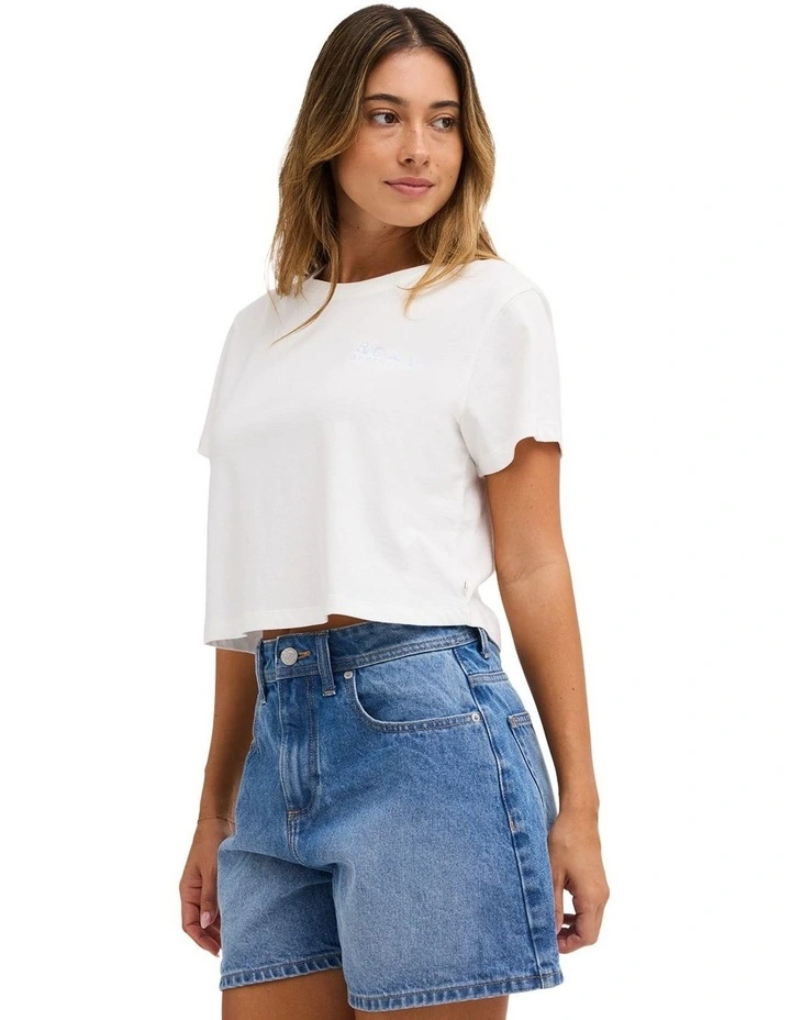 Oz Backside Sun T-Shirt in White image 3