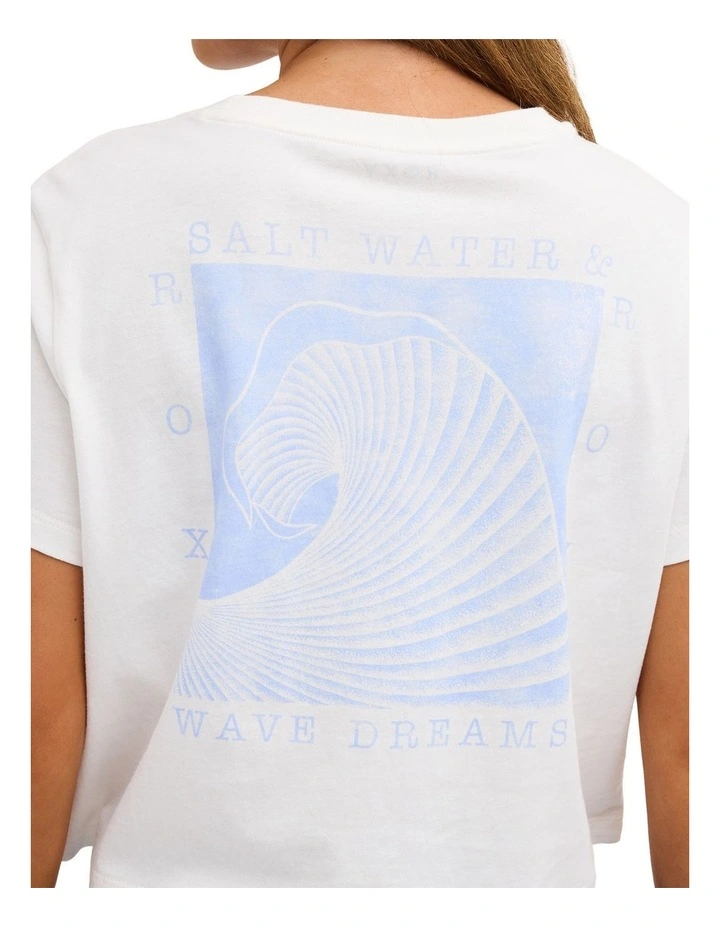 Oz Backside Sun T-Shirt in White image 4